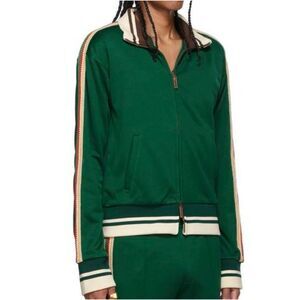 NWT Wales Bonner Rare Crochet Striped Green Top & Bottom Track Suit Men’s M